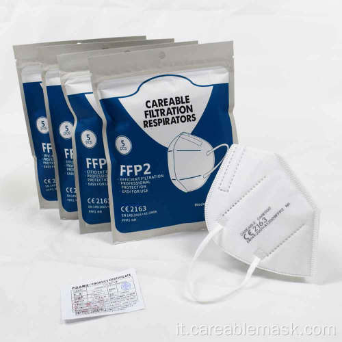 Maschera protettiva FFP2 a 5 strati EN149 per adulti